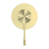 Opal Wall Shower Bath Mixer Brushed Gold